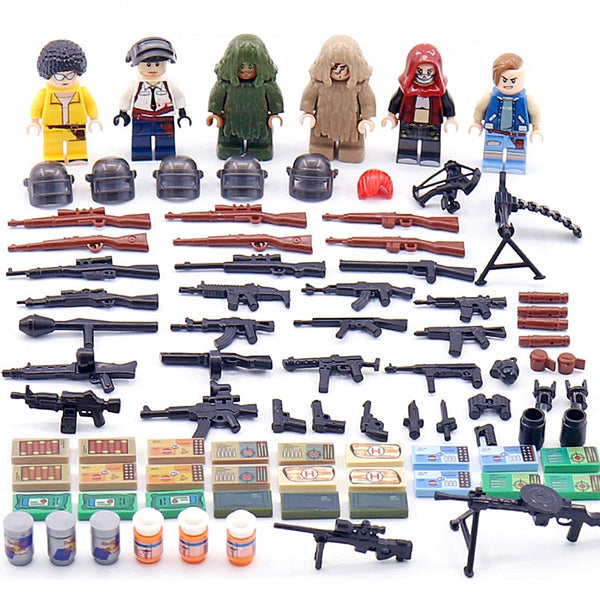 Lego PUBG Figures Sets Building Blocks